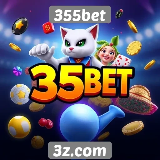 Variedade de jogos disponíveis na plataforma 355bet