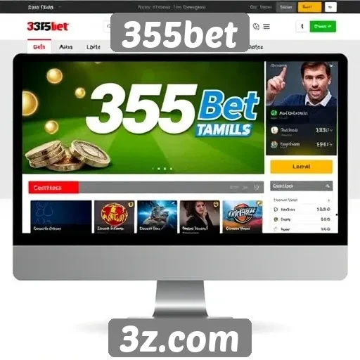 Análise da interface do usuário do site 355bet